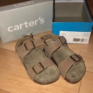 Carter’s Brown Toddler Sandals - Size 10